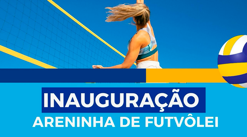 Nova Areninha de Futevôlei será inaugurada em Croatá de Baixo