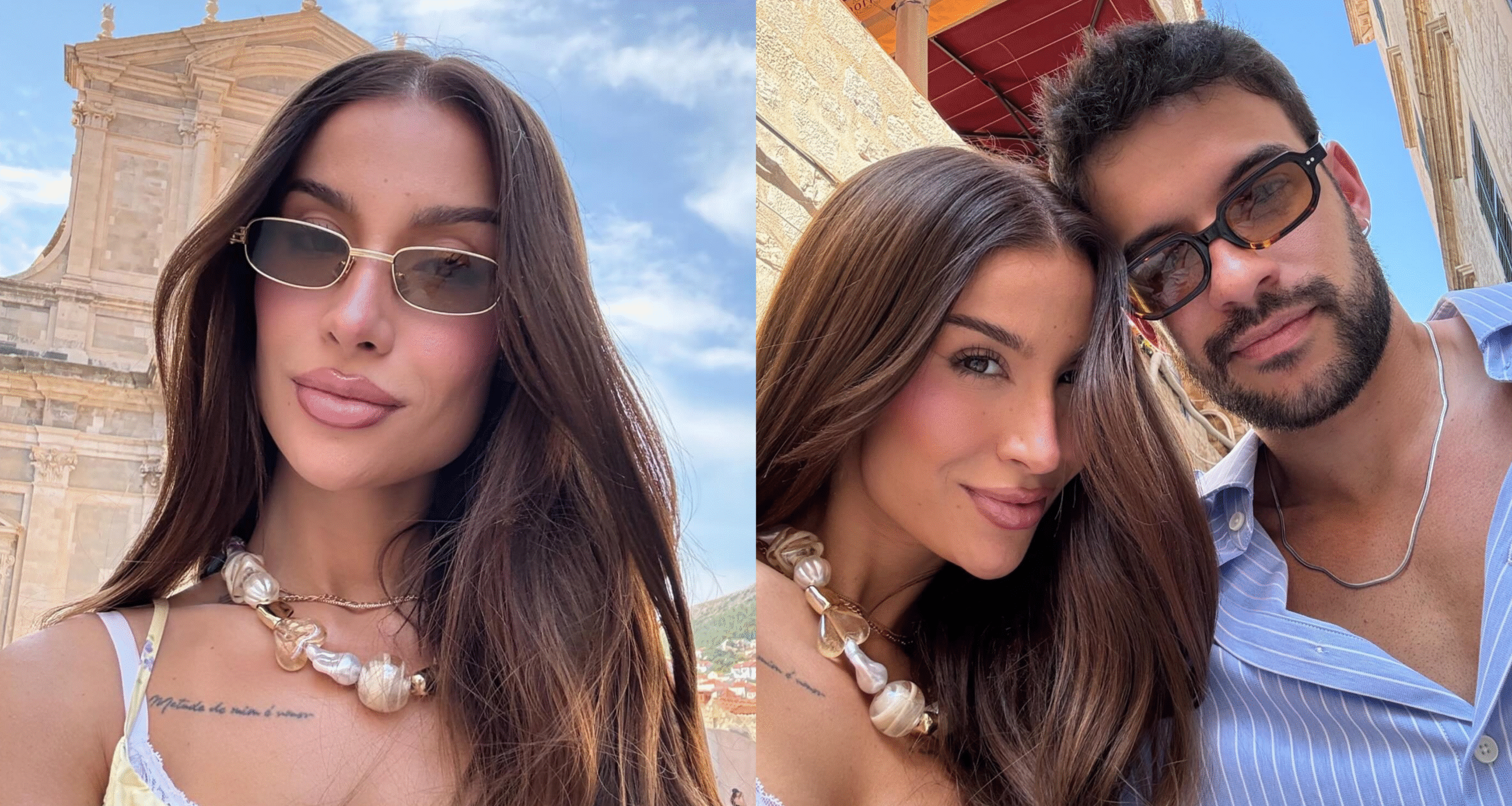 Bianca Andrade curte cidade da Croácia ao lado do namorado
