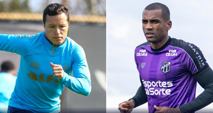 Separados por dois pontos, Grêmio e Ceará se enfrentam pelo Brasileirão