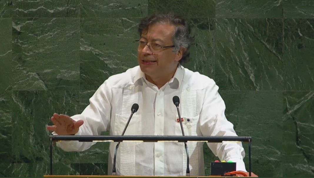 Presidente da Colombia Gustavo Petro