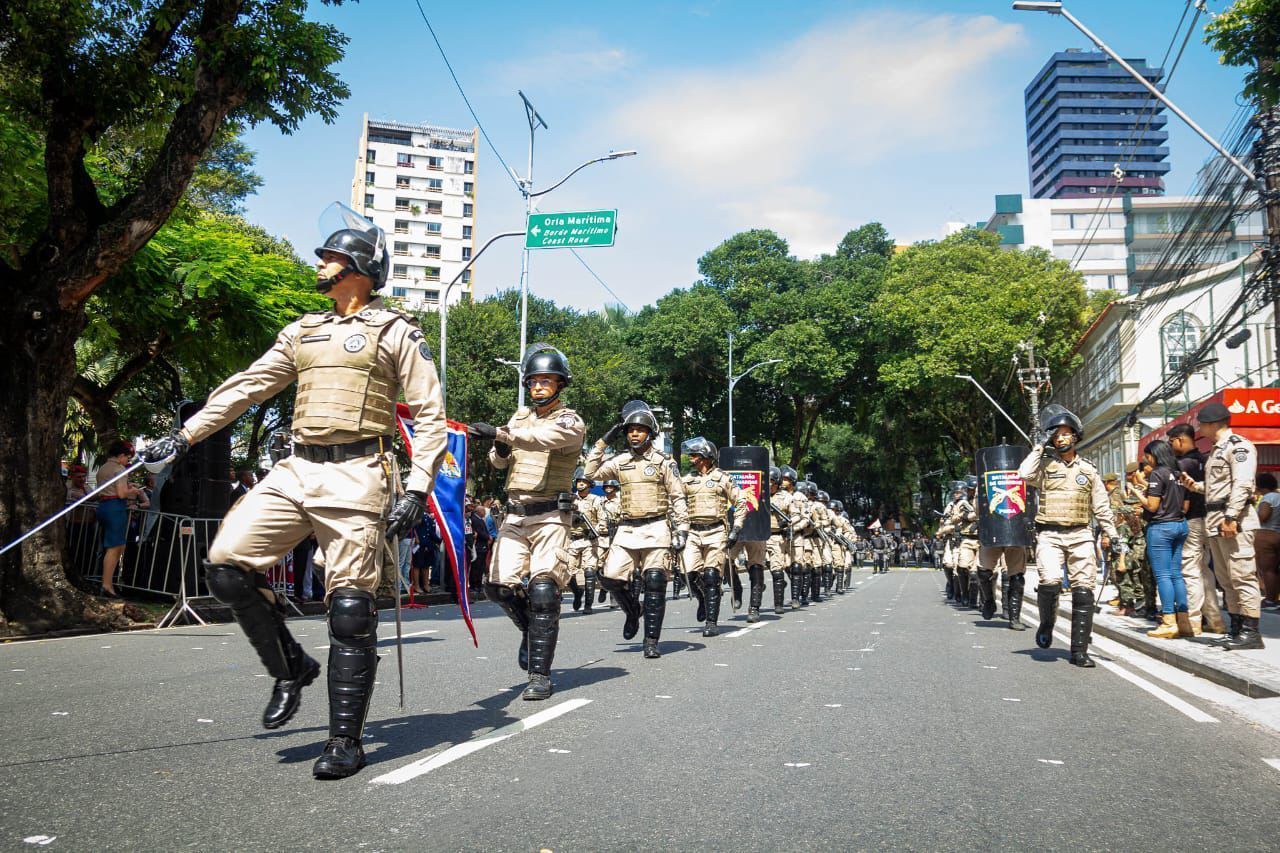 Salvador terá mais de 300 militares para segurança do 7 de Setembro