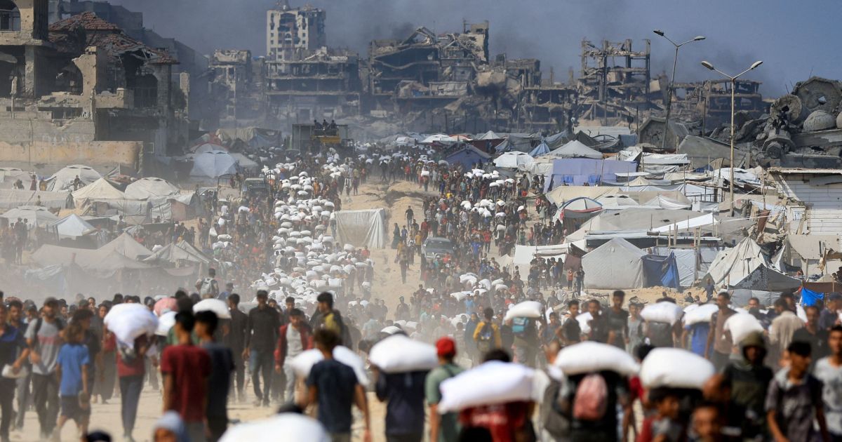 2025 07 21T170636Z 1 LYNXMPEL6K0VH RTROPTP 4 ISRAEL PALESTINIANS GAZA AID e1753297801941