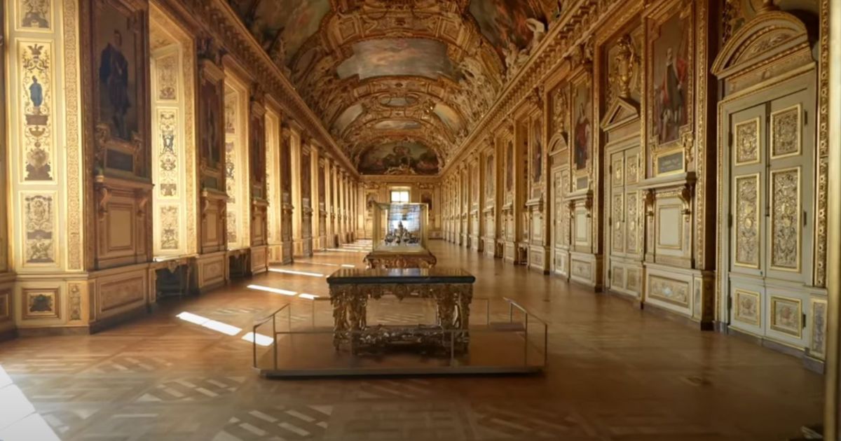 galerie d apollon museu do louvre