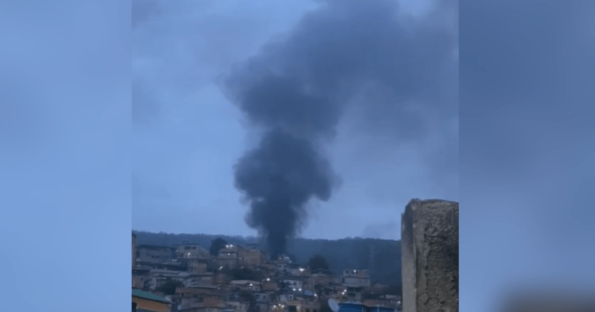 Veja momento em que drone do CV arremessa bomba durante megaoperação no RJ