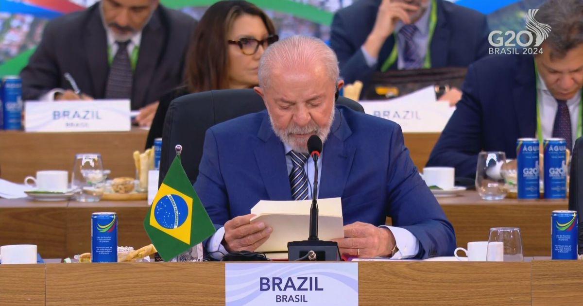 G20: Lula diz que avanço tecnológico e inclusão social devem coexistir
