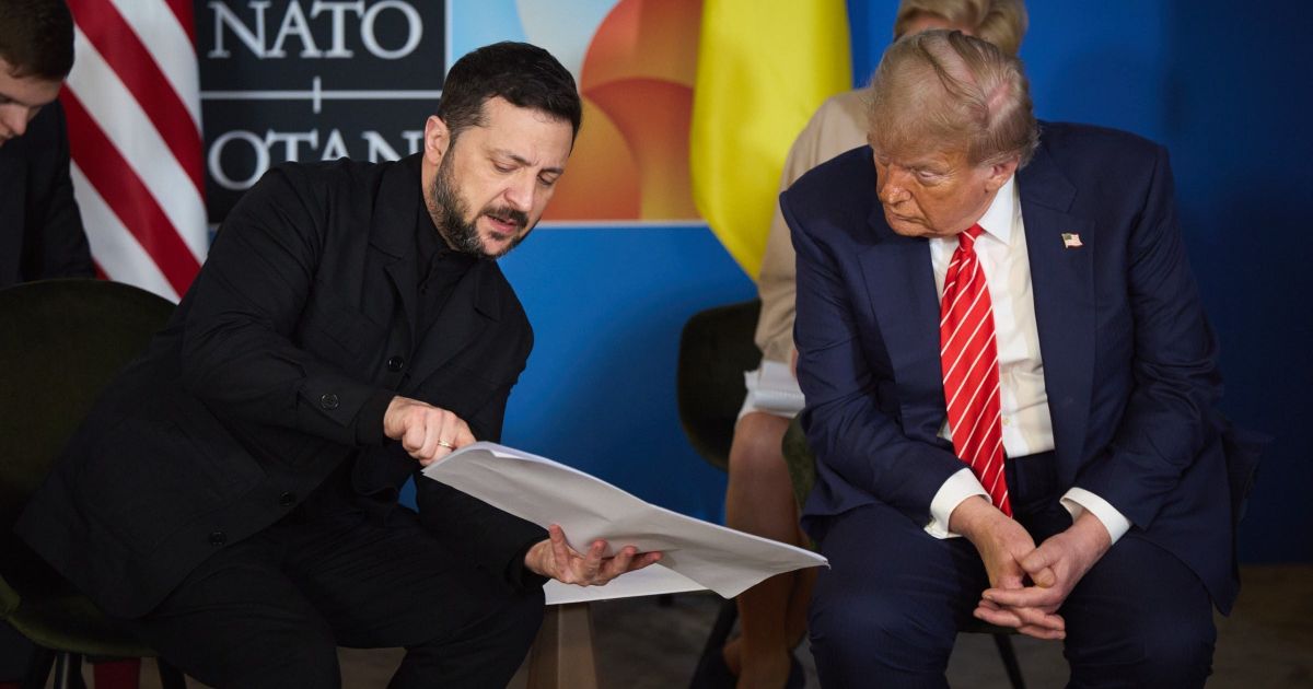 Zelensky e Trump