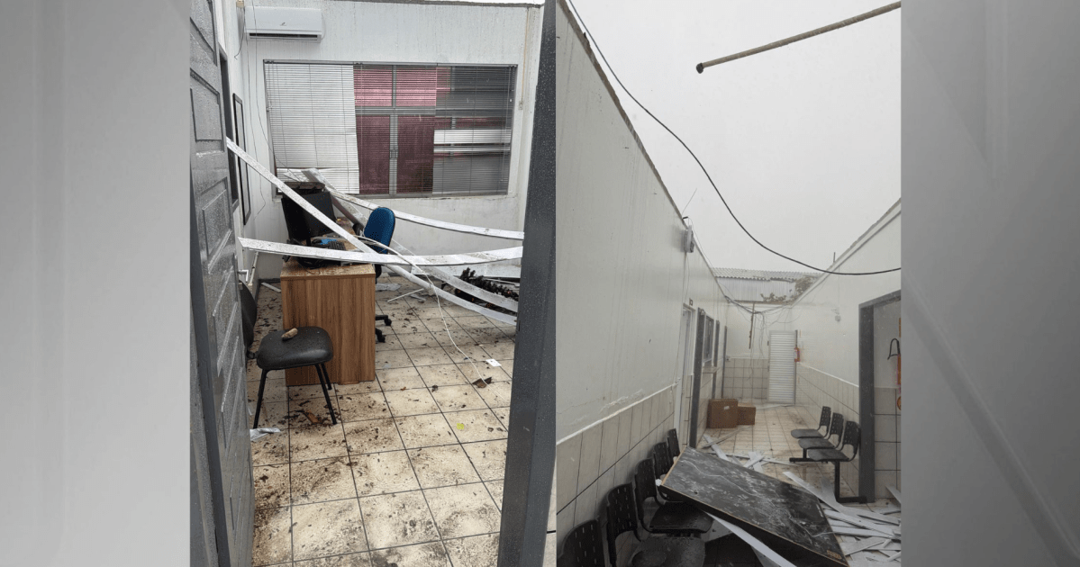 Vídeo: chuvas e granizo afetam residências de munícipios em Santa Catarina