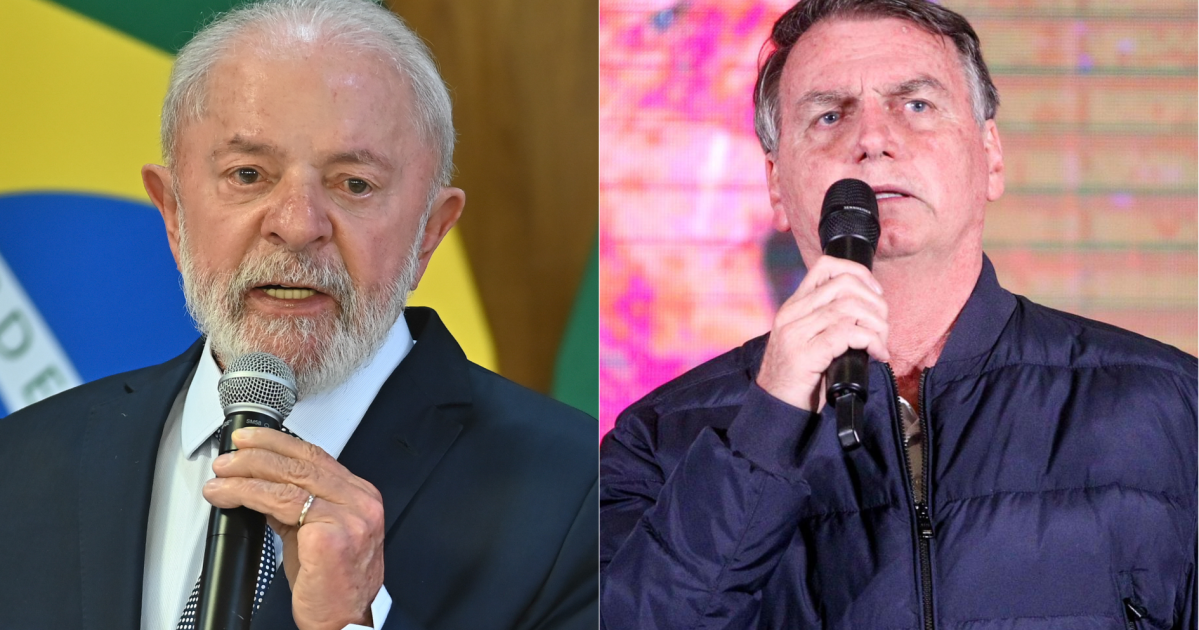 Lula e Bolsonaro