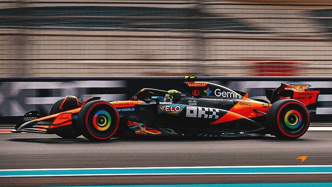 Norris lidera TL1 em Abu Dhabi e mantém mínima vantagem sobre Verstappen