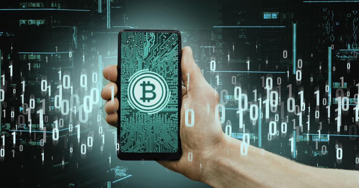 close up hand holding smartphone