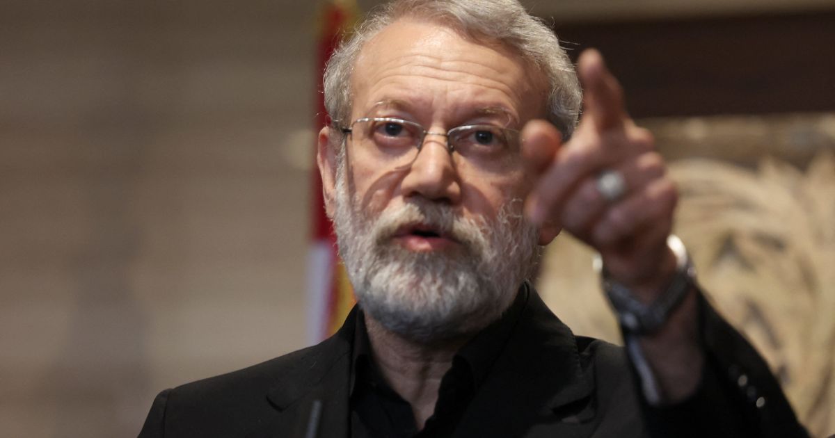 Ali Larijani em Beirute