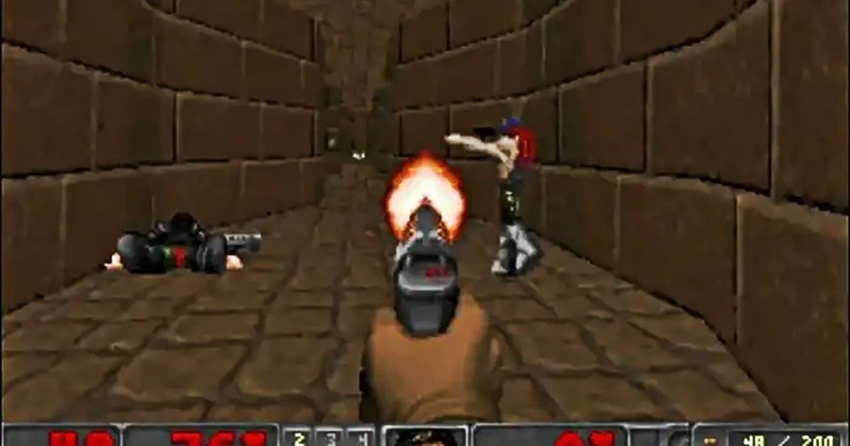 tela capturada de Doom