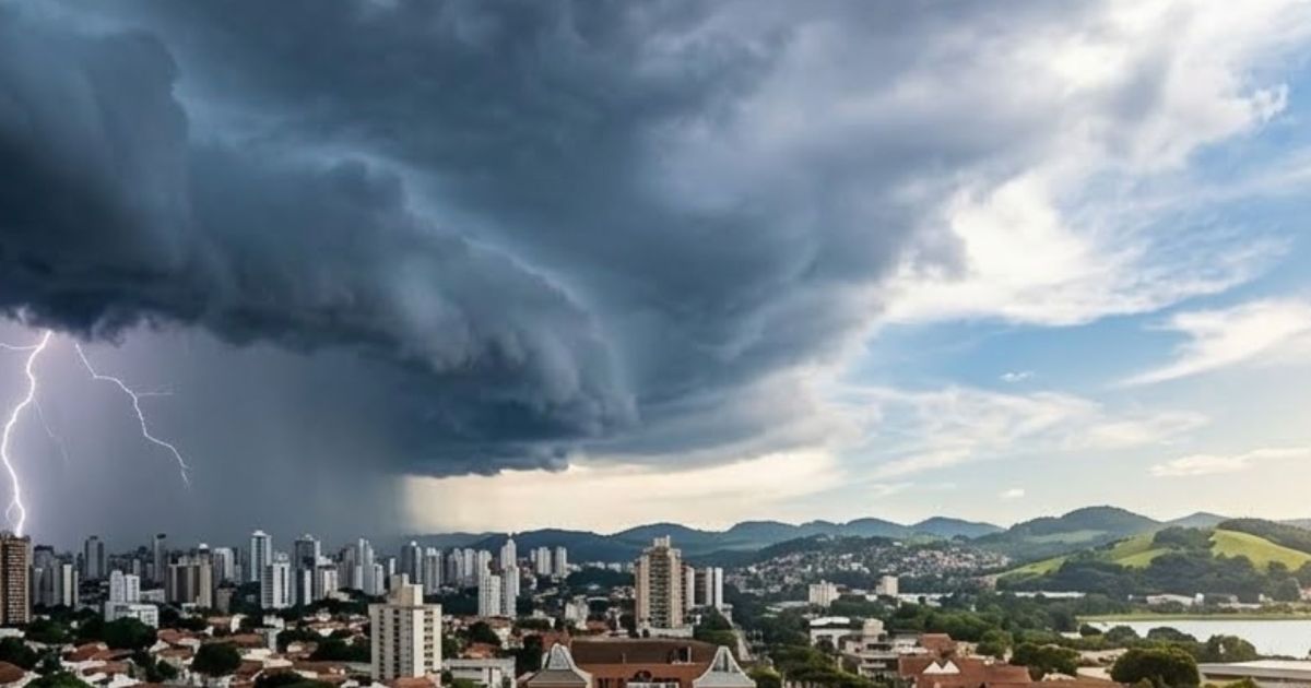 Frente fria deve trazer tempestades mas calor vai continuar veja previsao