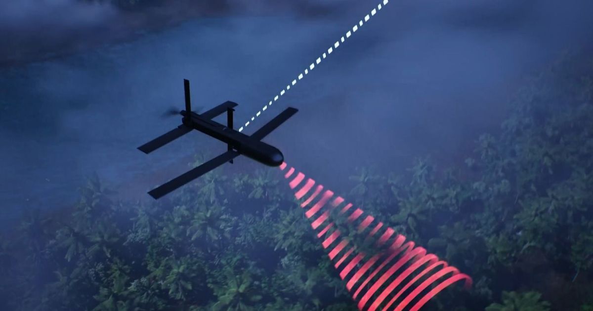 Drone do sistema de lancamento Mayhem 10