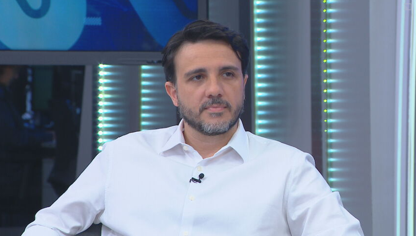 Renan Santos pre candidato a Presidencia da Republica em entrevista a CNN