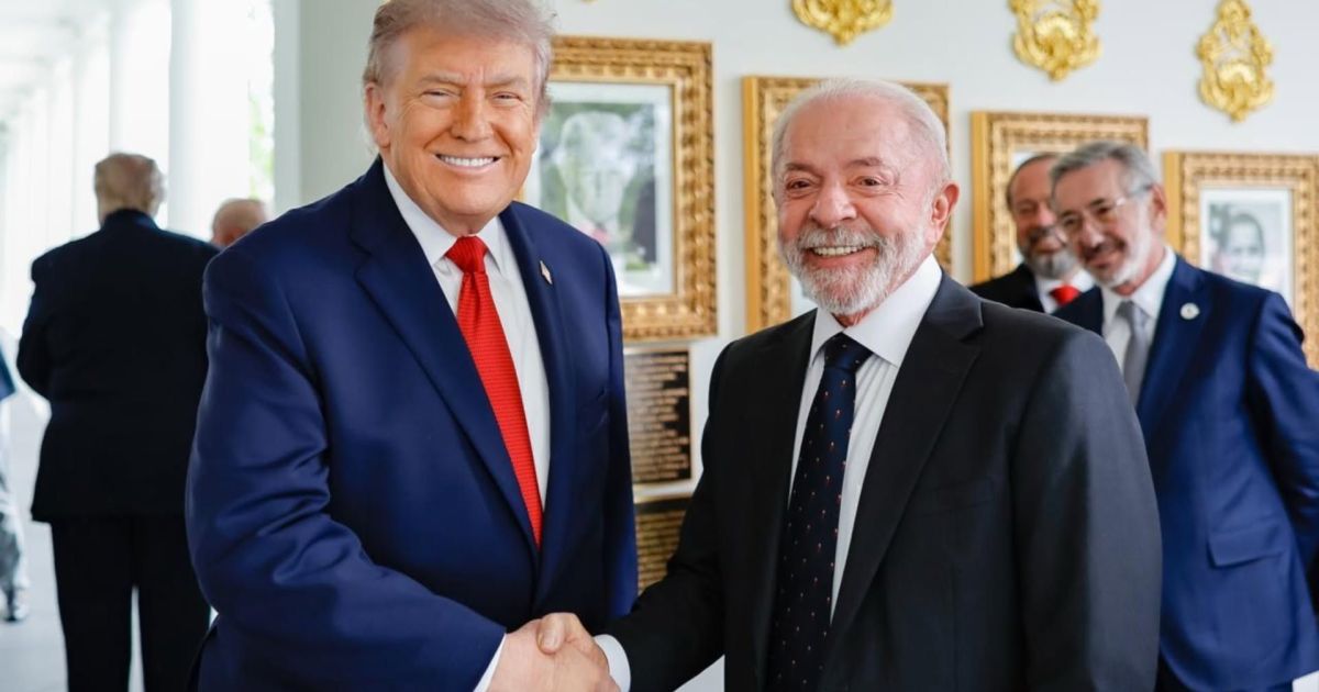 foto encontro lula trump 1