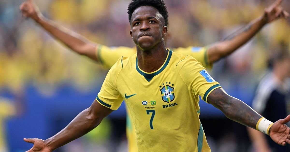 Por que o segundo gol de Vini Jr. contra a Escócia foi anulado pelo árbitro