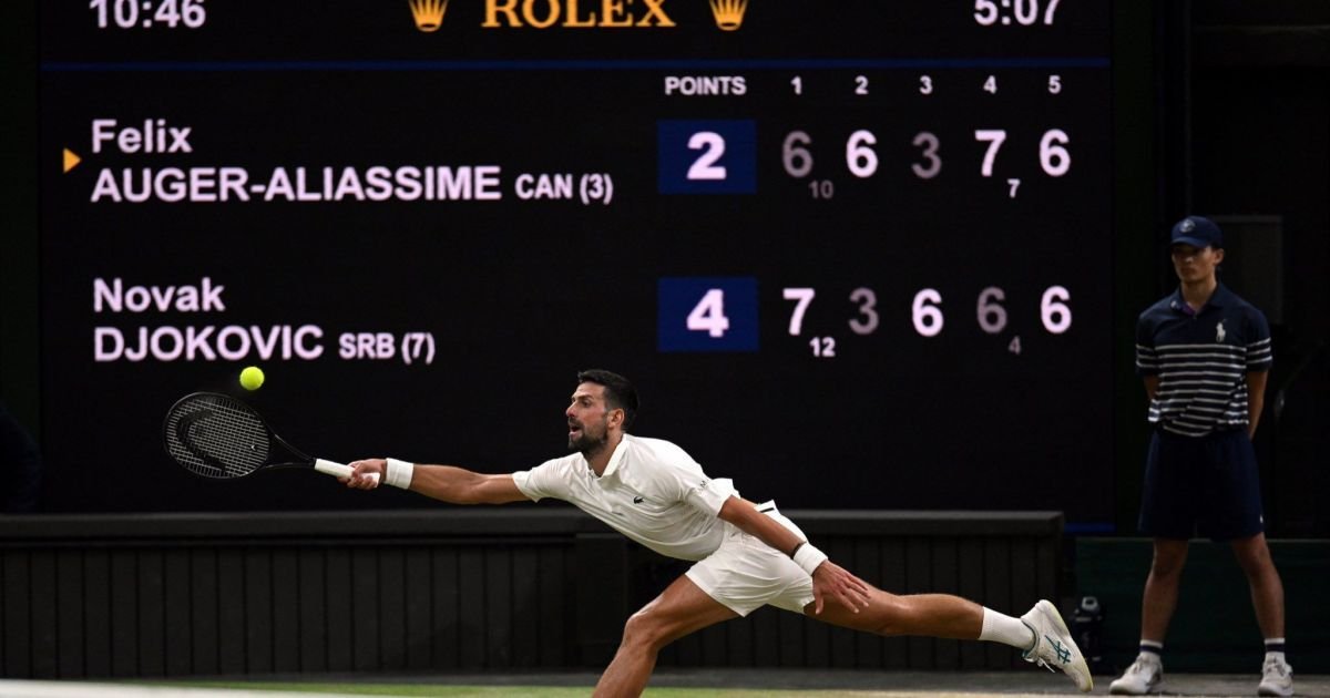 Comparado a Messi, Djokovic brinca: “Queria jogar só 90 minutos, como ele”