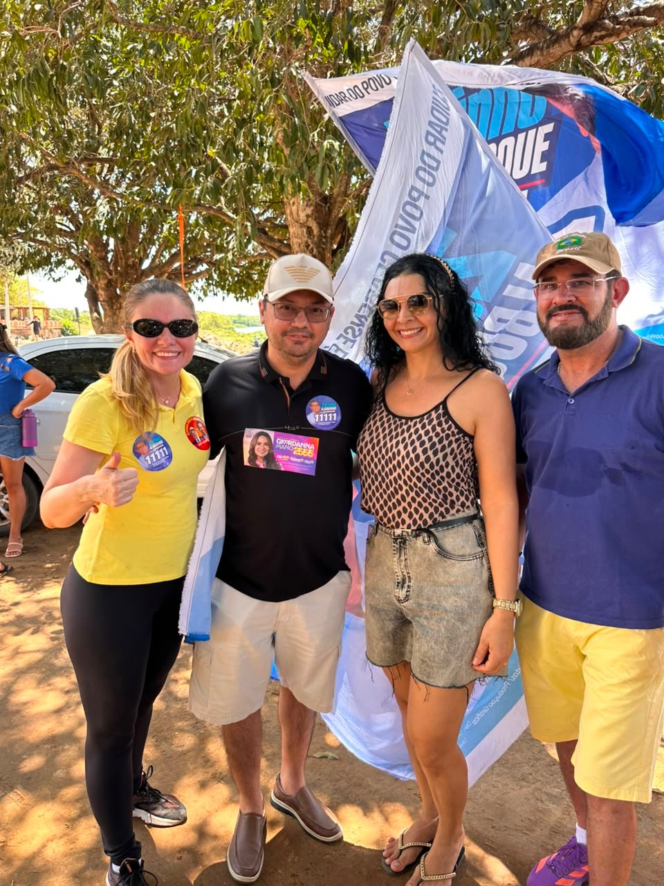 Professor Belarmino Duarte passa a integrar grupo político da prefeita Dilmara Amaral e declara apoio a Zezinho Albuquerque e Giordanna Mano