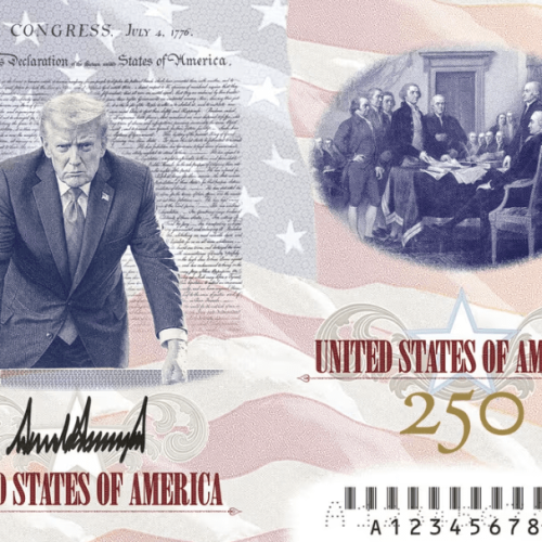 Trump faz nova publicação com imagem de si mesmo no passaporte dos EUA