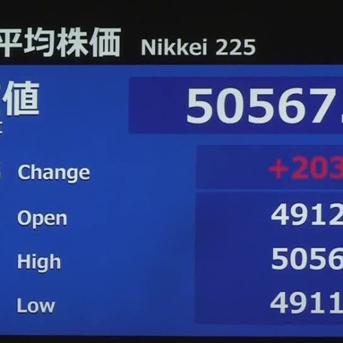 Bolsas asiáticas disparam após Nvidia superar expectativas do mercado