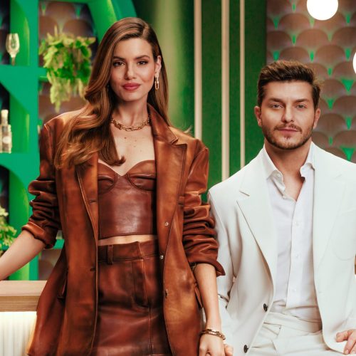 Camila Queiroz e Klebber Toledo revelam o que aprenderam com reality 50+