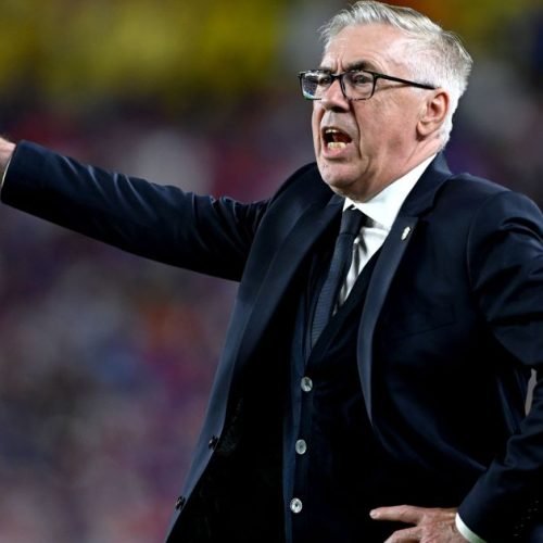 Ancelotti celebra nas redes a primeira vitória do Brasil na Copa; veja