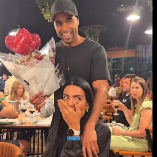 Lucas Moura “escapa” de treino do São Paulo e surpreende esposa; assista