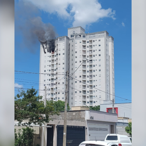 Incêndio em apartamento mata três pessoas no interior de SP; veja vídeo