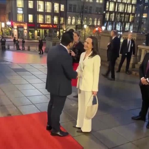 María Corina diz que vai levar Nobel da Paz para a Venezuela