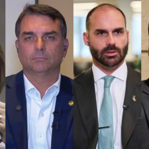 Relembre as brigas de Michelle, Flávio, Eduardo, Carlos e Renan Bolsonaro