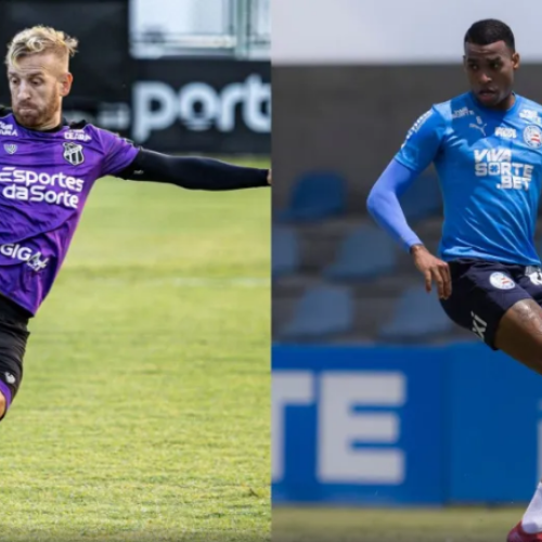 Sem vencer o Bahia em 2025, Ceará tenta quebrar tabu no Brasileirão