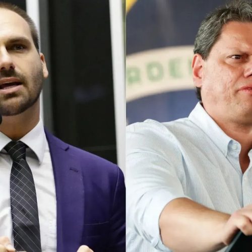 Chapa de Tarcísio deve ser alterada após Eduardo ser condenado pelo STF