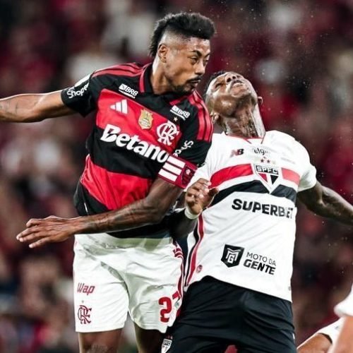 Flamengo empata com o São Paulo e perde chance de encostar no Palmeiras