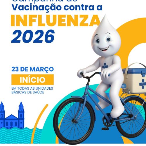 CAMPANHA DE VACINAÇÃO CONTRA A INFLUENZA É INICIADA NO MUNICÍPIO