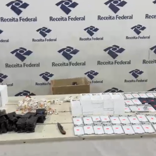 PF apreende mais de 100 iPhones e 600 ampolas de canetas de emagrecimento