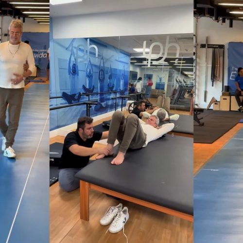 Carlinhos de Jesus mostra processo para voltar a andar após doença; veja