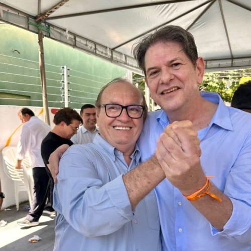 Ex-prefeito João Dilmar participa de convenção do PSB que homologou apoio à reeleição de Cid Gomes e Elmano de Freitas