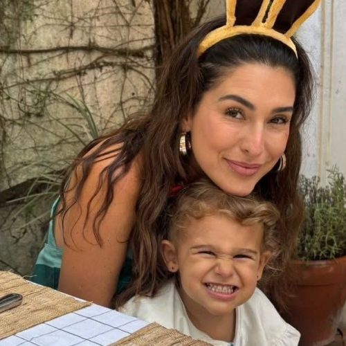 Fe Paes Leme posa ao lado do ex em aniversário de filha: “Momentos lindos”