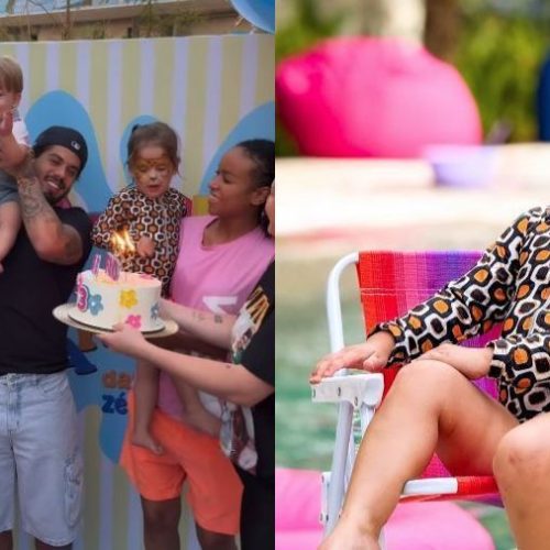 Após Virginia ir para Madri, Zé Felipe faz outra festa para Maria Flor