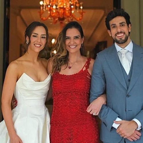 Esposa de Faustão homenageia Lara Silva após casamento