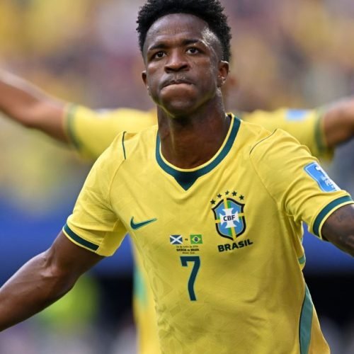 Por que o segundo gol de Vini Jr. contra a Escócia foi anulado pelo árbitro