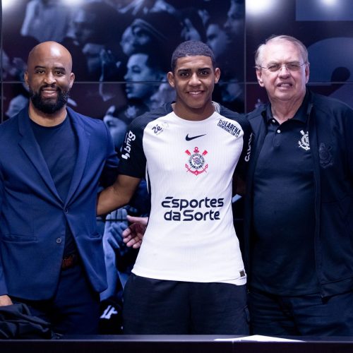 Corinthians renova com Gui Negão; multa rescisória chega a R$ 635 milhões