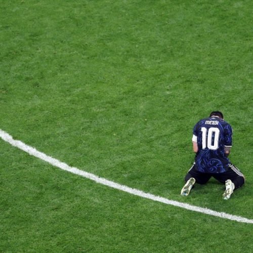 Messi vibra com vaga da Argentina na final da Copa do Mundo