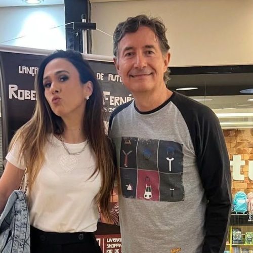 Tatá Werneck se encontra com o filho do Chaves no Rio: “Tanta emoção”